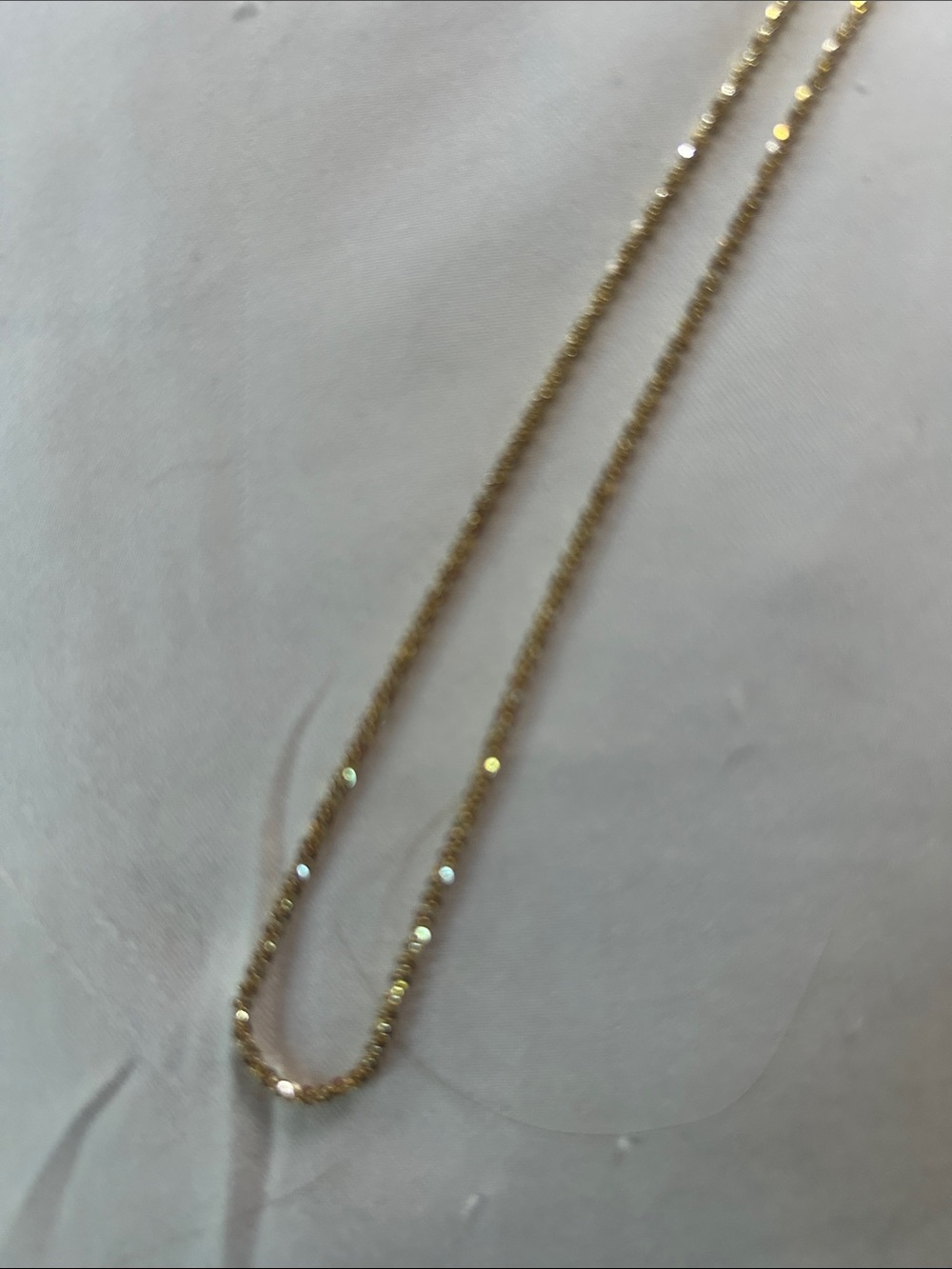 Classic Gold two tone 925 Rope Necklace - Women Jewelry